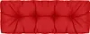 A red tufted cushion set for outdoor use. Produktbild-Vorschau