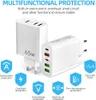 Multi USB C Ladegerät, 5 Ports Mehrfach Ladegerät mit Produktbild-Vorschau 4