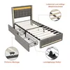 Letto a molle con contenitore INONEFT, 90x200 cm, con 2 Anteprima dell’immagine prodotto 7