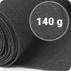 Schattierungsnetz 1.5x50m 140g/m2 + 50 Clips grau Produktbild-Vorschau 8