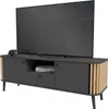 TV-Lowboard "Pretty" in grau und Artisan Eiche mit Lamellen Produktbild-Vorschau 10