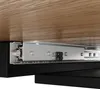 Teleskop-Esstisch 118-157 cm in Schwarz-Natur – Produktbild-Vorschau 3