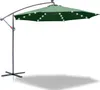 Sonnenschirm mit LED Beleuchtung Ampelschirm 350 cm Garten Produktbild-Vorschau 1