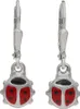 JuwelmaLux Kinder Ohrringe Marienkäfer Silber 925 Produktbild-Vorschau 1