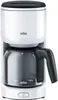 Braun KF 3100, Filterkaffeemaschine, 1000 W, Weiß Produktbild-Vorschau 1