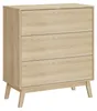 Commode "Aastmabospoo" met 3 lades, 90 x 80 x 40 cm, Productafbeelding-voorbeeld 5