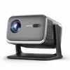 A modern projector on a stand, presented against a white background. Produktbild-Vorschau