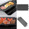 Nepřilnavá litinová grilovací pánev Ridged and Flat Double Náhled obrázku produktu 2