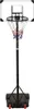 vidaXL Basketballständer Transparent 216-250 cm Produktbild-Vorschau 1