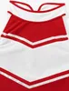 Damen Cheerleader Kostüm Gr. XXL Crop Top & Faltenrock Produktbild-Vorschau 3