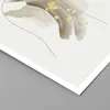 Poster - Poster ohne Rahmen - Braun Abstraktion Gold - Produktbild-Vorschau 2