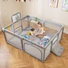 COSTWAY Laufstall Baby Faltbar, Laufgitter mit Netz, Produktbild-Vorschau 2