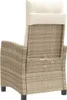 Design Gartensessel mit Kissen 2 Stk. Verstellbar Beige Produktbild-Vorschau 7