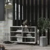 The Living Store Sideboard Betongrau 103,5x35x70 cm Produktbild-Vorschau 2