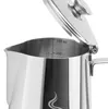 COM-FOUR® 350 ml Milchkännchen mit Deckel - Edelstahl Produktbild-Vorschau 4