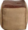 A single pouf is shown from the front on a white background. Produktbild-Vorschau