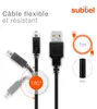 subtel Câble System Connector vers USB A charge et data Voir les images du produit 4