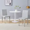 STILVORA: Set di 2 sedie da pranzo in ecopelle, sedie con Anteprima dell’immagine prodotto 2