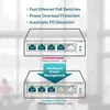 TP-Link Switch 5x FE TL-SF1005LP (davon 4PoE+) Produktbild-Vorschau 8