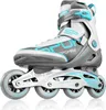 Patins à roulettes Spokey PRIME PRO, blanc-turquoise, Voir les images du produit 6