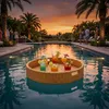 Relaxdays Schwimmendes Tablett, 2 in 1 Pooltablett für Produktbild-Vorschau 3
