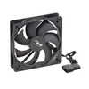Akyga System fan 12 cm black AW-12A-BK Molex 120x120 mm, Produktbild-Vorschau 5