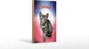 Holzschild Katze 18x12cm Ocicat Wanddeko Produktbild-Vorschau 2