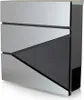 BITUXX Design Briefkasten Graphit mit Corner Edelstahl, Produktbild-Vorschau 1