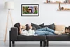 Bild 60x40 MDF-Rahmen Wandkunst Häuser Gasse Blumen Pflanze Produktbild-Vorschau 3