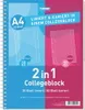 Stylex 40032-P5 - Collegeblock Duo mit Spiralbindung, DIN Produktbild-Vorschau 1