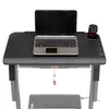 A laptop and a cup are placed on a black treadmill desk. Podgląd zdjęcia produktu