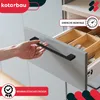 KOTARBAU® Möbelgriffe Schwarz 358 mm Griffe Möbel ZnAl Produktbild-Vorschau 2