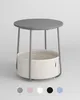 Tavolino VASAGLE, rotondo, con cestino, Ø45 cm, grigio Anteprima dell’immagine prodotto 13