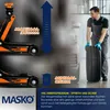 MASKO® Wagenheber hydraulisch Flache Hubhöhe + 2x Produktbild-Vorschau 3