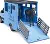 Bruder 02674 - Trasportatore di animali Mercedes Benz Anteprima dell’immagine prodotto 5
