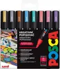 POSCA marqueur unique PC-5M set 2,5 mm 8 couleurs Voir les images du produit 1