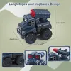 OKWISH Spielfahrzeuge Kinder, Militärischer Raketenwagen Produktbild-Vorschau 4