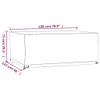 vidaXL Pokrowiec na meble ogrodowe 8 oczek 180x122x75 cm Podgląd zdjęcia produktu 7