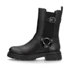 Rieker Damen Chelsea Boot Stiefelette Schnalle Riemen Produktbild-Vorschau 13