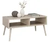 Skandinavischer Couchtisch BEIGE/KASHMIR Wohnzimmertisch Produktbild-Vorschau 1