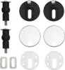 vidaXL Sedile per WC con coperchio a chiusura morbida Anteprima dell’immagine prodotto 14