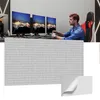 XINZI Obdĺžnikové akustické panely 120x60 cm, svetlosivá Náhľad obrázku produktu 1