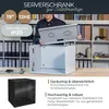 HMF 65712-02 Netzwerkschrank, Serverschrank 19 Zoll, 12 HE, Produktbild-Vorschau 2