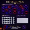 24 Stück Halloween Fledermaus Deko mit LED Outdoor Innen Produktbild-Vorschau 5
