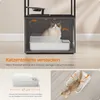 Feandrea Kratzbaum, mit Katzenklo-Schrank, erhöhter Produktbild-Vorschau 4