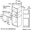 Neff N50 HGB53 (HLAGD53N0) Einbaumikrowelle mit Grill, Produktbild-Vorschau 4