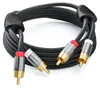deleyCON 10m Cinch Stereo Audio RCA Kabel - 2x Stecker - Produktbild-Vorschau 4