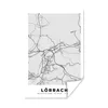 MuchoWow® Poster Stadtplan - Karte - Lörrach - Deutschland Produktbild-Vorschau 1