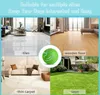 Collage of four different indoor and outdoor settings where a dog toy can be used, with text labels for each setting. Náhled obrázku produktu