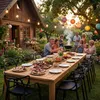 UNO Gartenstuhl in Schwarz, durchbrochenes Design, mit Produktbild-Vorschau 5